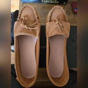 J Crew women size 12 moccasins